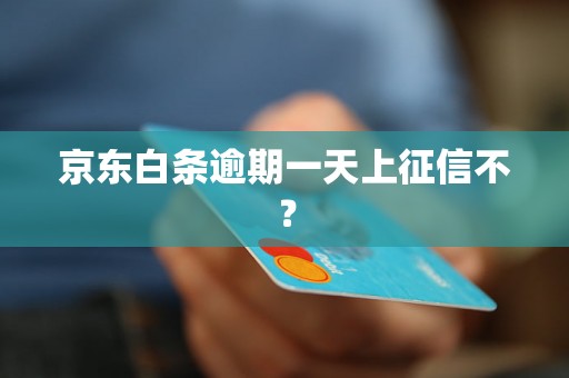 京东白条逾期一天上征信不？