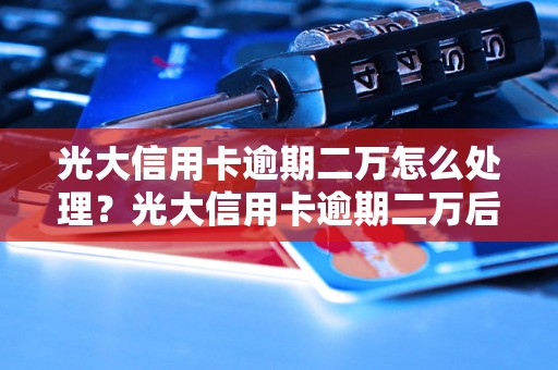 光大信用卡逾期二万怎么处理？光大信用卡逾期二万后果严重吗？