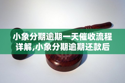 小象分期逾期一天催收流程详解,小象分期逾期还款后果及解决办法