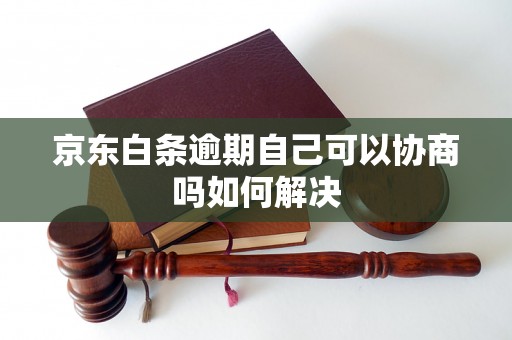 京东白条逾期自己可以协商吗如何解决