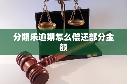 分期乐逾期怎么偿还部分金额