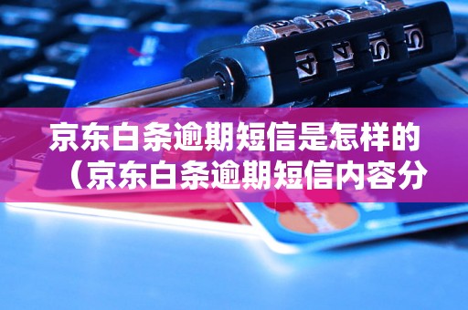 京东白条逾期短信是怎样的（京东白条逾期短信内容分析）