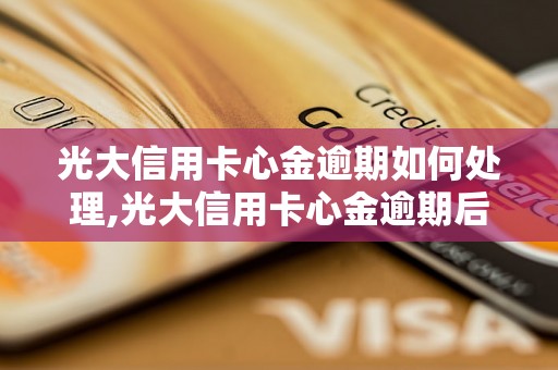 光大信用卡心金逾期如何处理,光大信用卡心金逾期后果