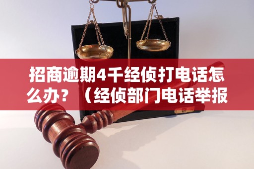 招商逾期4千经侦打电话怎么办？（经侦部门电话举报流程）