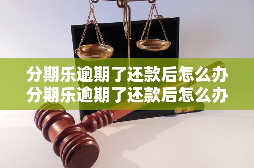 分期乐逾期了还款后怎么办分期乐逾期了还款后怎么办