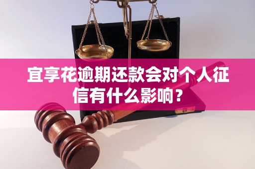 宜享花逾期还款会对个人征信有什么影响？