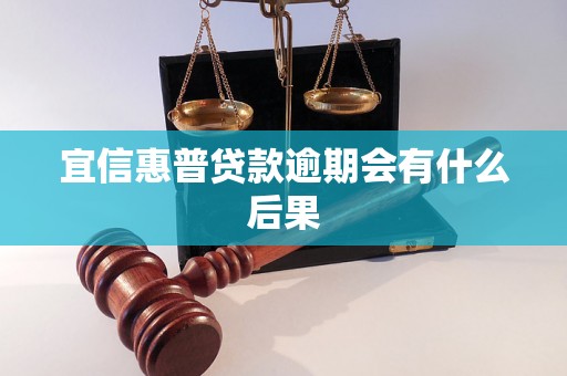 宜信惠普贷款逾期会有什么后果