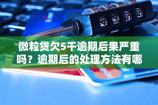 微粒贷欠5千逾期后果严重吗？逾期后的处理方法有哪些？