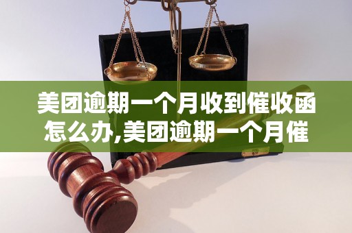 美团逾期一个月收到催收函怎么办,美团逾期一个月催收函内容解读