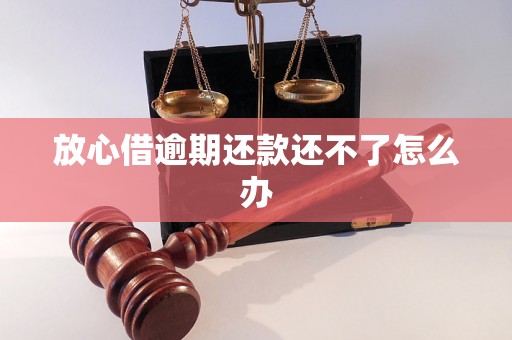 放心借逾期还款还不了怎么办