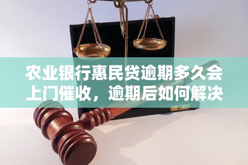 农业银行惠民贷逾期多久会上门催收，逾期后如何解决问题