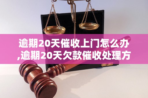 逾期20天催收上门怎么办,逾期20天欠款催收处理方法