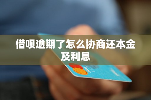 借呗逾期了怎么协商还本金及利息