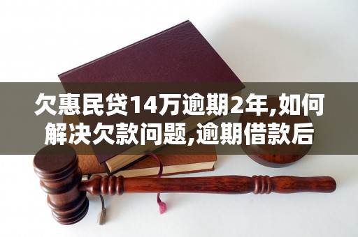 欠惠民贷14万逾期2年,如何解决欠款问题,逾期借款后果及处理办法