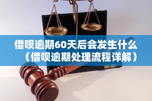 借呗逾期60天后会发生什么（借呗逾期处理流程详解）