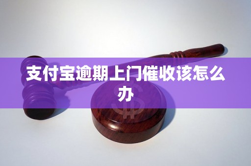 支付宝逾期上门催收该怎么办