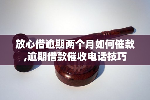 放心借逾期两个月如何催款,逾期借款催收电话技巧