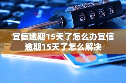 宜信逾期15天了怎么办宜信逾期15天了怎么解决