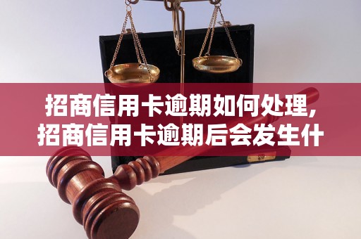 招商信用卡逾期如何处理,招商信用卡逾期后会发生什么