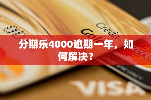 分期乐4000逾期一年，如何解决？