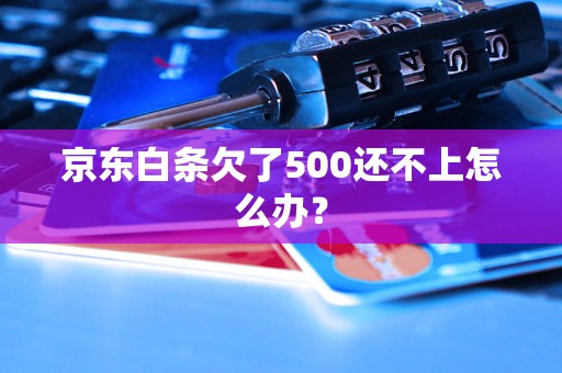 京东白条欠了500还不上怎么办？