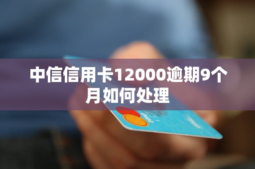 中信信用卡12000逾期9个月如何处理