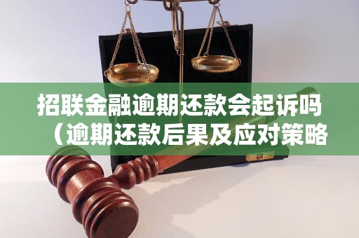 招联金融逾期还款会起诉吗（逾期还款后果及应对策略）