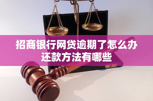 招商银行网贷逾期了怎么办还款方法有哪些