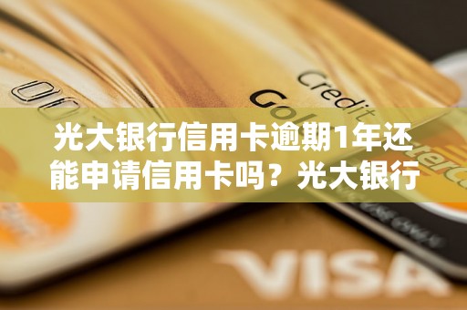 光大银行信用卡逾期1年还能申请信用卡吗？光大银行信用卡逾期1年后果如何处理？