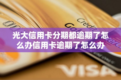 光大信用卡分期都逾期了怎么办信用卡逾期了怎么办