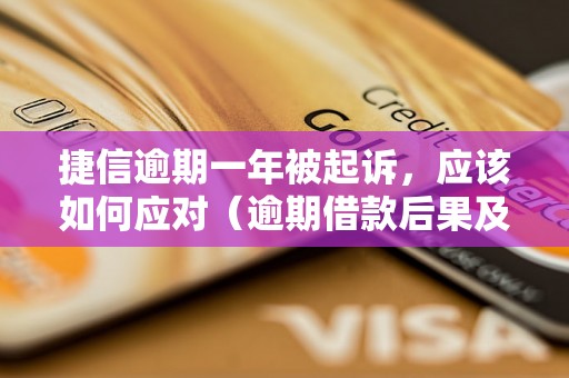 捷信逾期一年被起诉，应该如何应对（逾期借款后果及解决办法）