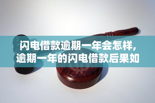 闪电借款逾期一年会怎样,逾期一年的闪电借款后果如何