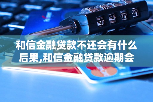 和信金融贷款不还会有什么后果,和信金融贷款逾期会怎样处理