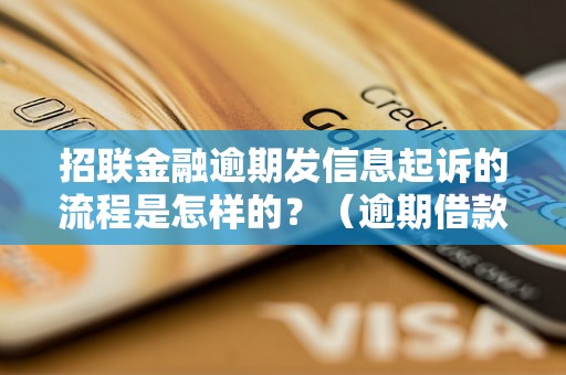 招联金融逾期发信息起诉的流程是怎样的？（逾期借款处理详解）