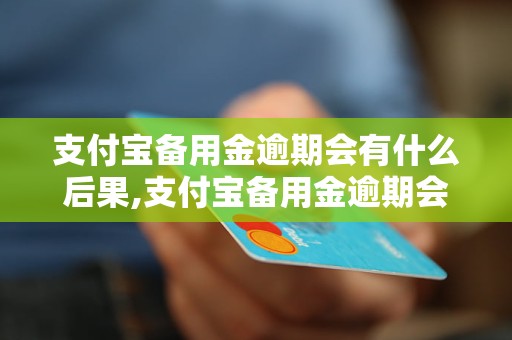 支付宝备用金逾期会有什么后果,支付宝备用金逾期会影响信用吗