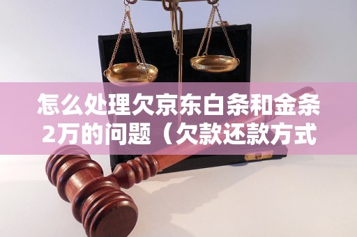 怎么处理欠京东白条和金条2万的问题（欠款还款方式及注意事项）