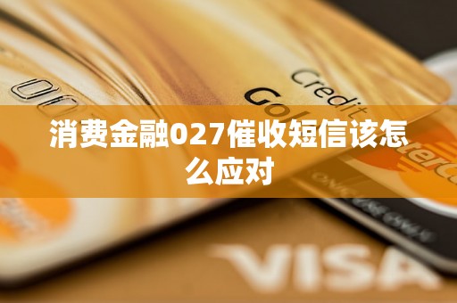 消费金融027催收短信该怎么应对