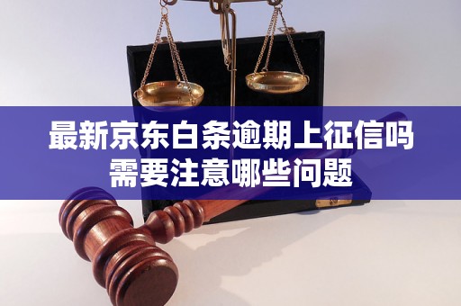 最新京东白条逾期上征信吗需要注意哪些问题