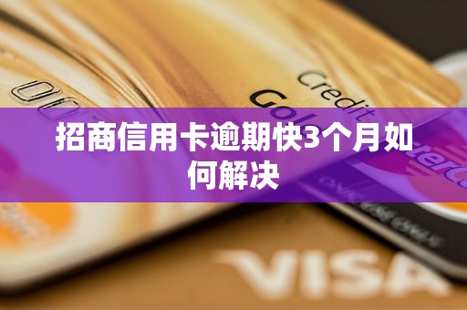 招商信用卡逾期快3个月如何解决