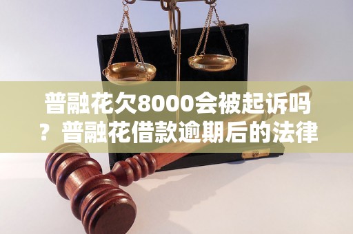 普融花欠8000会被起诉吗？普融花借款逾期后的法律后果解析