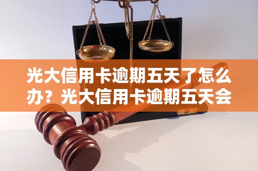 光大信用卡逾期五天了怎么办？光大信用卡逾期五天会发生什么？