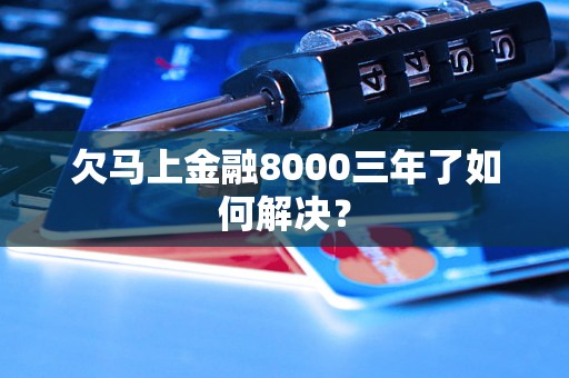 欠马上金融8000三年了如何解决？