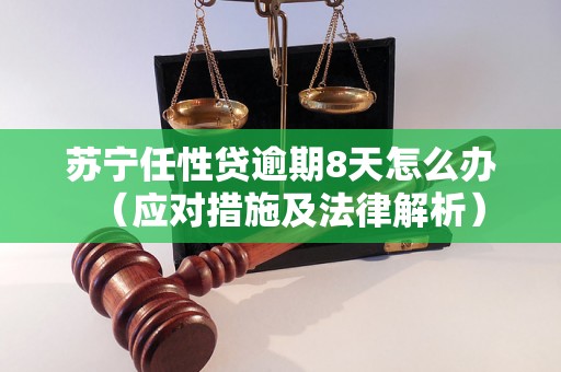 苏宁任性贷逾期8天怎么办（应对措施及法律解析）