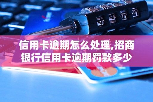 信用卡逾期怎么处理,招商银行信用卡逾期罚款多少