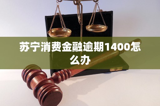 苏宁消费金融逾期1400怎么办