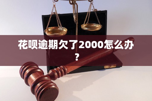 花呗逾期欠了2000怎么办？