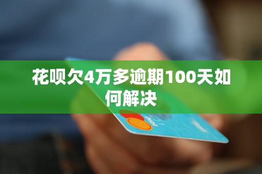 花呗欠4万多逾期100天如何解决