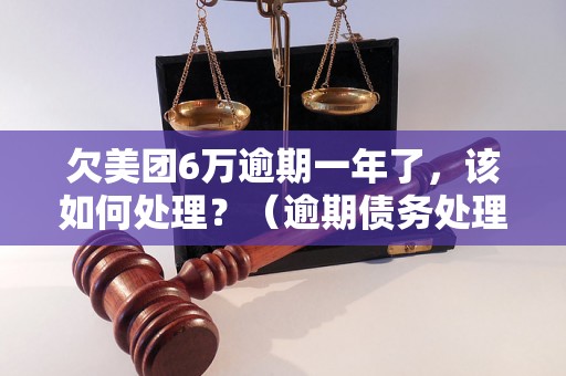 欠美团6万逾期一年了，该如何处理？（逾期债务处理方法详解）