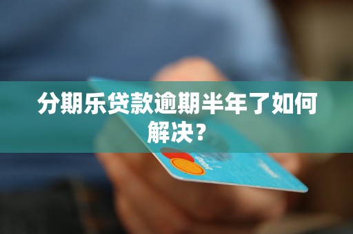 分期乐贷款逾期半年了如何解决？