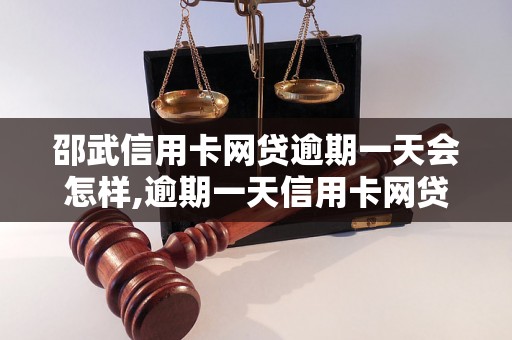 邵武信用卡网贷逾期一天会怎样,逾期一天信用卡网贷后果